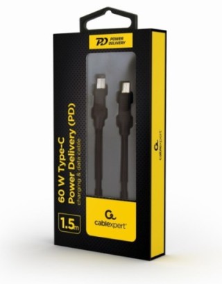 cable usb gembird tipo c 2.0 macho macho 1,5m
