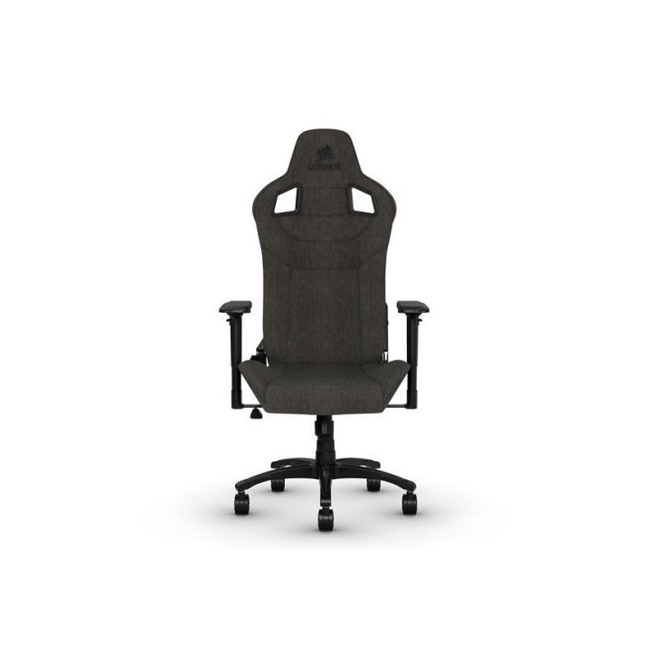 corsair silla corsair gaming t3 rush  2023  gris/blanca cf 9010058 ww