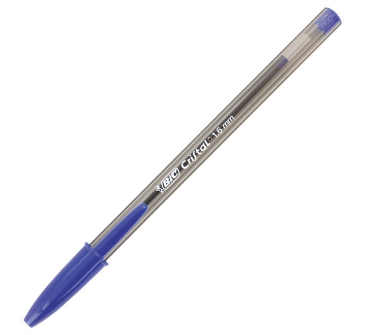 boligrafo bic cristal large 1.6 azul 880656