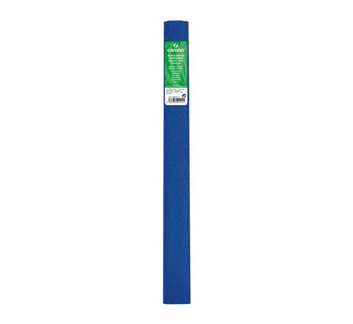 r. papel crepe canson 0.50x2.5m azul exotico