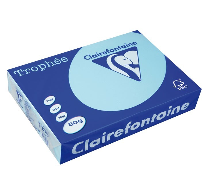 paq. 500h pap. trophee clf suave a4 80g az cielo