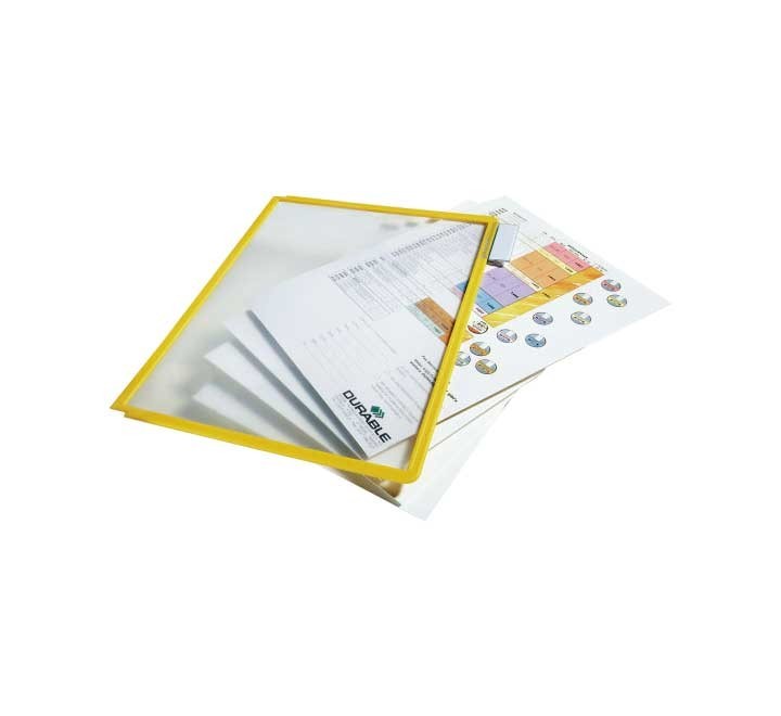 funda durable c/pivotes a4 sherpa amarillo