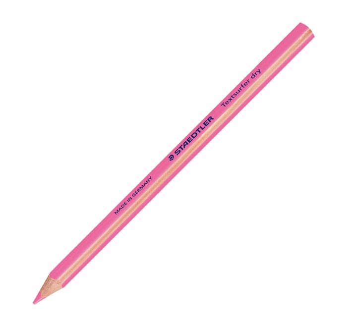 lapiz marc. fluor staedtler textsurfer dry rosa