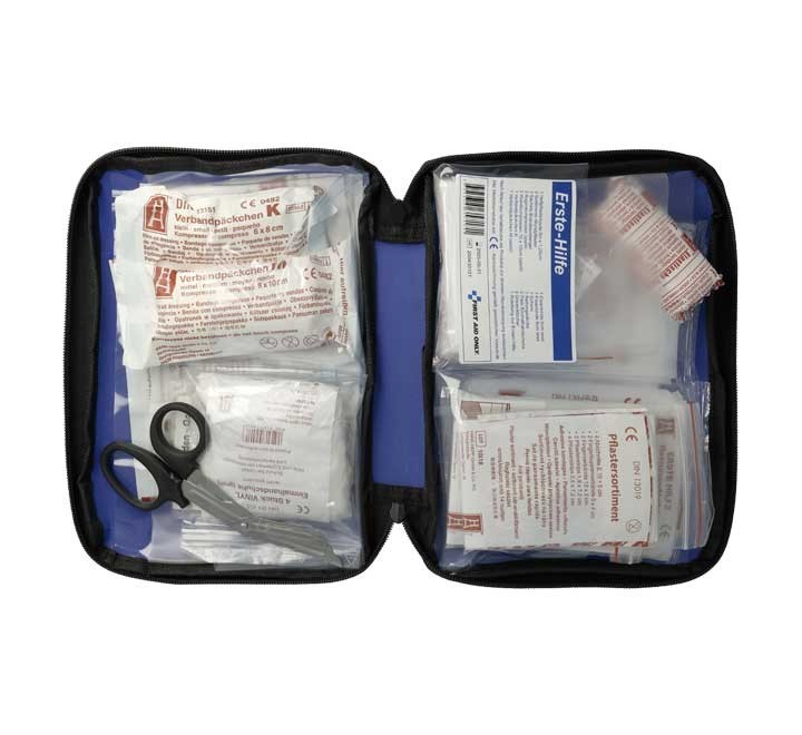 kit estuche prim. auxilios cremallera