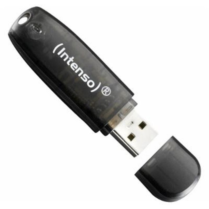 intenso 3502470 l?piz usb 2.0 rainbow 16gb negro