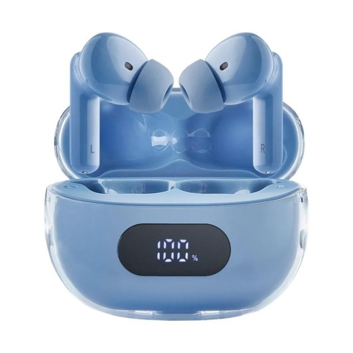 intenso  buds plus auriculares tws anc+enc  azul