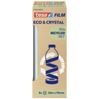 c. 8 cinta tesa film eco & crystal 33mx19mm tran