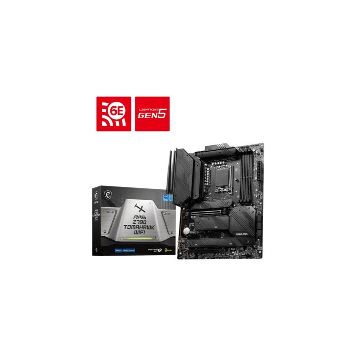 msi placa msi mag z790 tomahawk wifi,intel,1700,z790,4ddr5,128gb,hdmi+dp,7sata3+4m.2,13usb3.2,2.5gb+