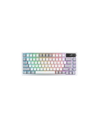 asus teclado asus rog azoth  blanco