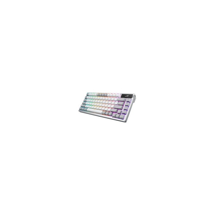 asus teclado asus rog azoth  blanco