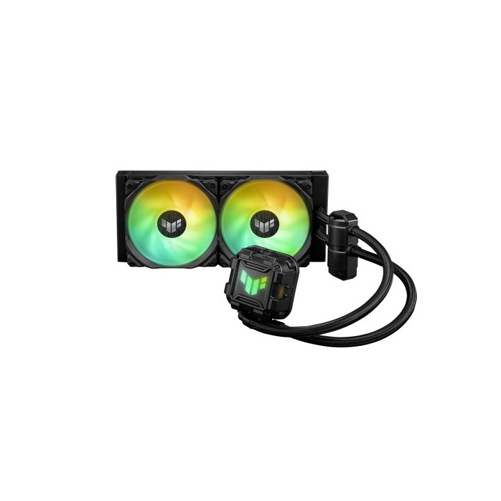 asus asus tuf gaming lc ii 240 argb procesador kit de refrigeracion liquida 12 cm negro