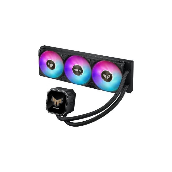 asus asus tuf gaming lc iii 360 argb lcd carcasa del ordenador sistema de refrigeracion liquida todo