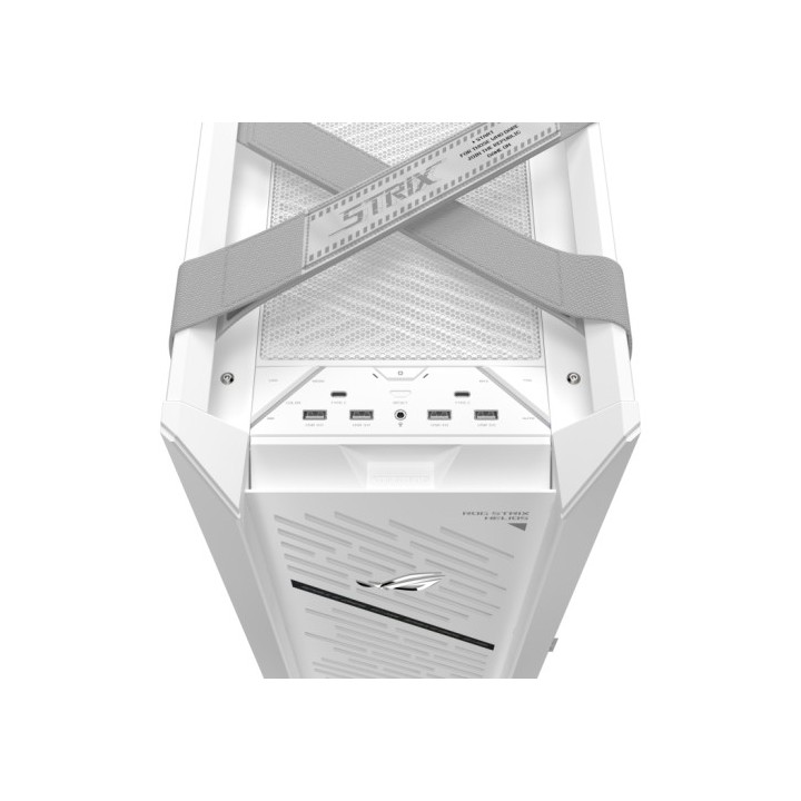 asus asus rog strix helios ii midi tower blanco