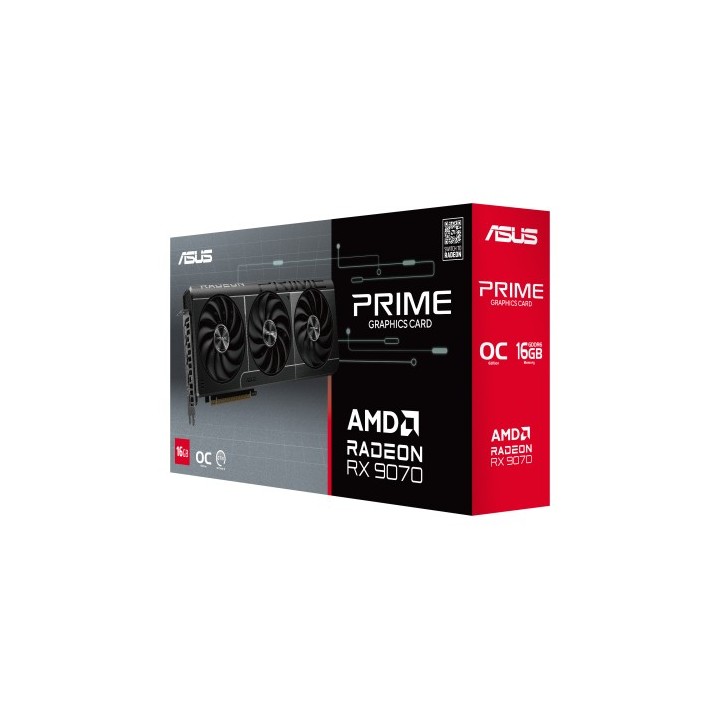 asus asus prime  rx9070 o16g evo amd radeon rx 9070 16 gb gddr6