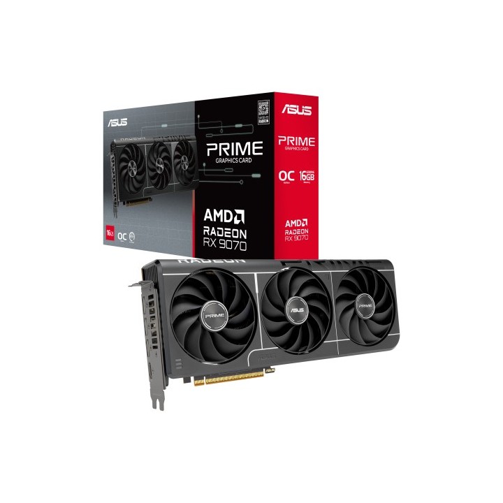 asus asus prime  rx9070 o16g evo amd radeon rx 9070 16 gb gddr6