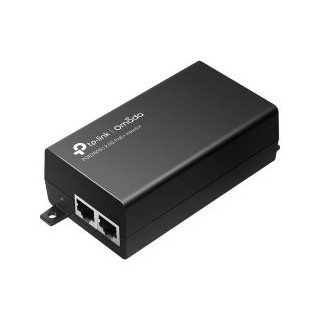 poe injector tp link poe260s 2p 2.5gbps 30w pasa datos y alimentacion por el mismo cable hasta 100 m