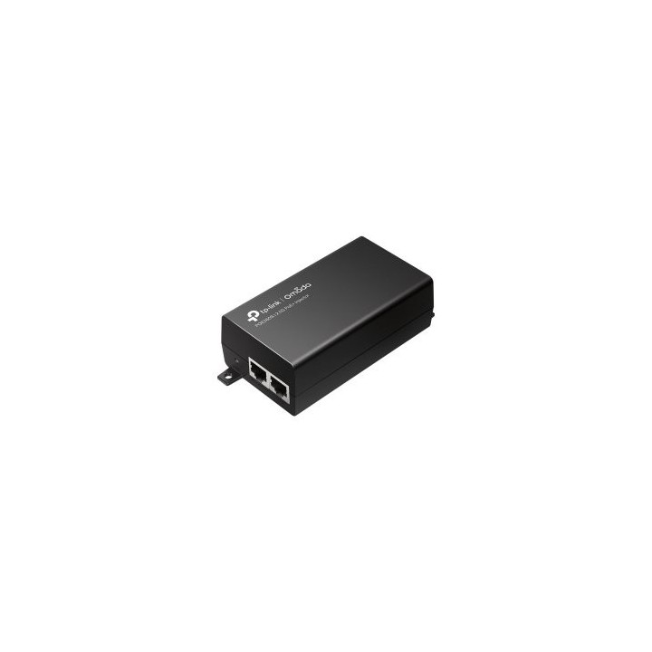 poe injector tp link poe260s 2p 2.5gbps 30w pasa datos y alimentacion por el mismo cable hasta 100 m