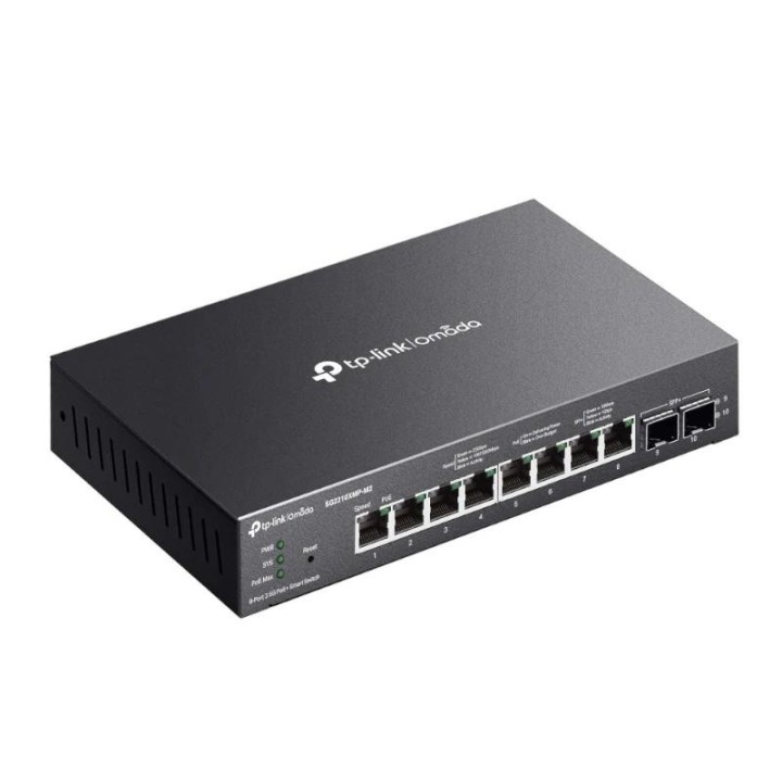 tp link sg2210xmp m2 switch 8x2,5gb poe+ 2xsfp+