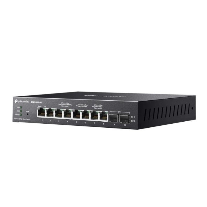 tp link sg2210xmp m2 switch 8x2,5gb poe+ 2xsfp+