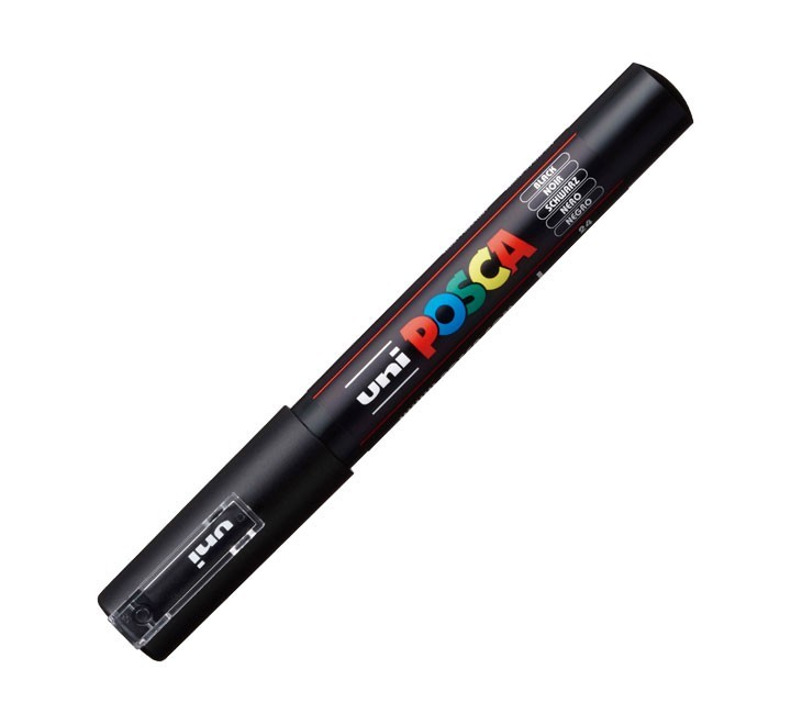 rotulador uni ball posca pc1m 0.7 negro