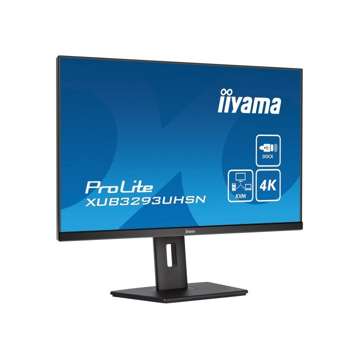 iiyama monitor iiyama 32" xub3293uhsn b5, ips, 60hz, 4 ms, hdmi, usb, usb c, displayport, alt, reg a