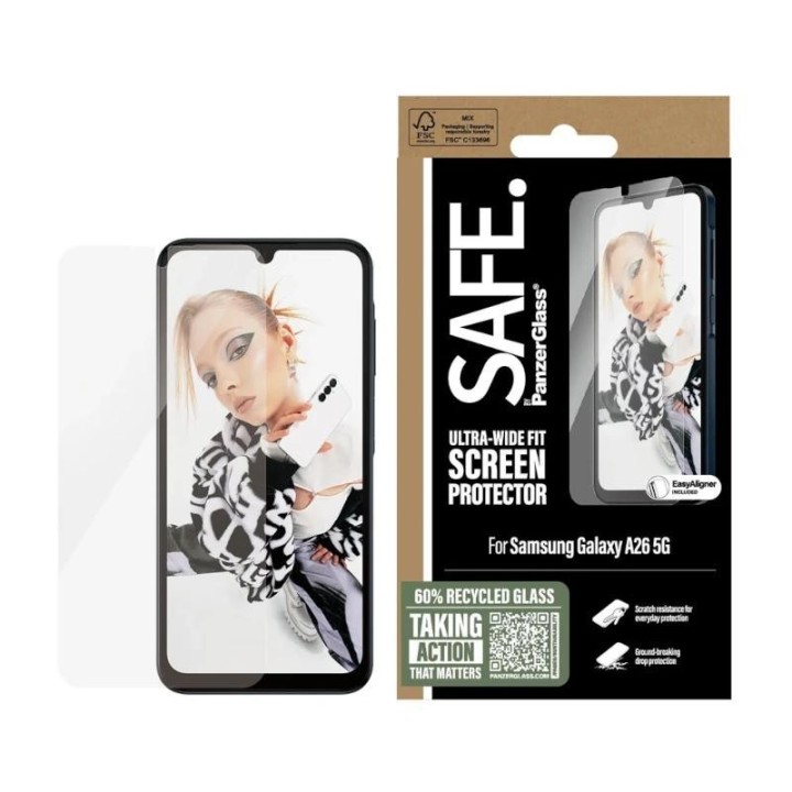 safe by panzerglass protector samsung a26 5g