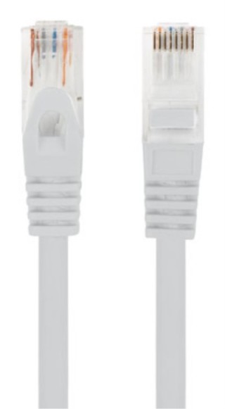 cable red lanberg latiguillo cat.6 utp lszh cu 0.5m gris fluke passed