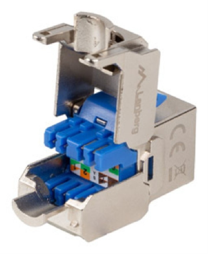 conector keystone lanberg cat.6a ftp rj45 tolless