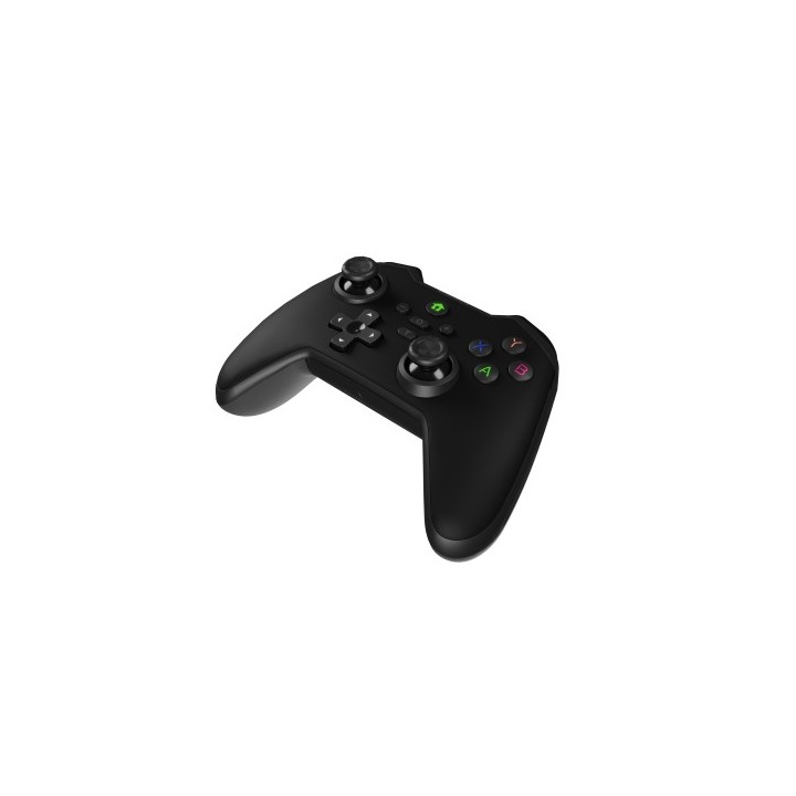 genesis genesis mangan 400 negro bluetooth gamepad analogico/digital android, mac, nintendo switch,