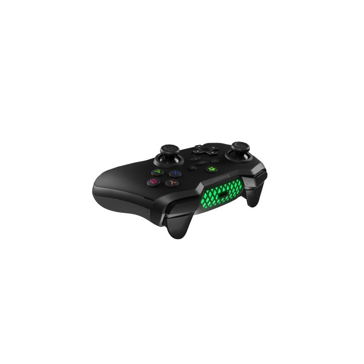 genesis genesis mangan 400 negro bluetooth gamepad analogico/digital android, mac, nintendo switch,