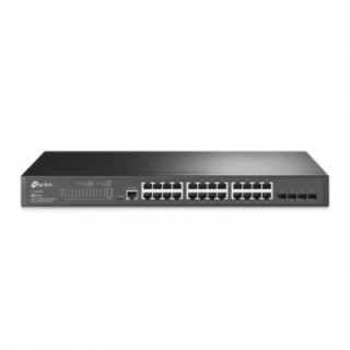 tp link tp link puertos gigabit,24 puertos rj45 gigabit y 4 ranuras sfp gigabit proporcionan conexio
