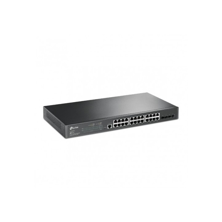 tp link tp link puertos gigabit,24 puertos rj45 gigabit y 4 ranuras sfp gigabit proporcionan conexio