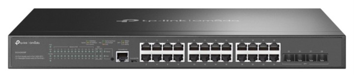 switch tp link omada tl sg3428xmp / l2+, 24x1g poe+, 4xsfp+, 384w