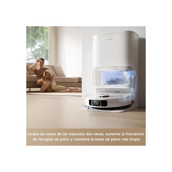 dreame dreame robot aspirador l40 ultra ae kit black