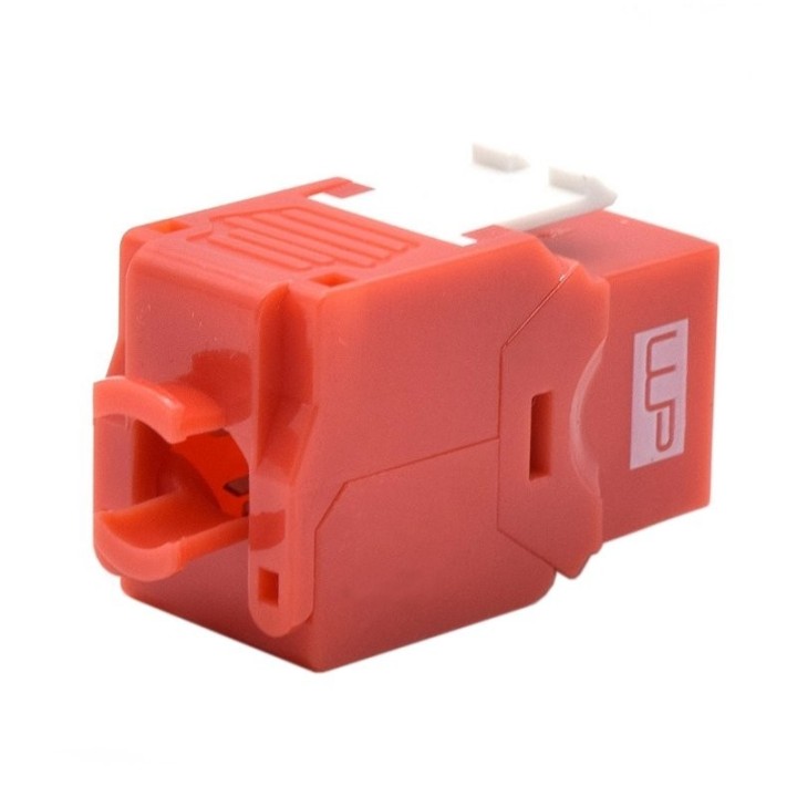 wp keystone cat. 6a utp rj45/hembra  rojo