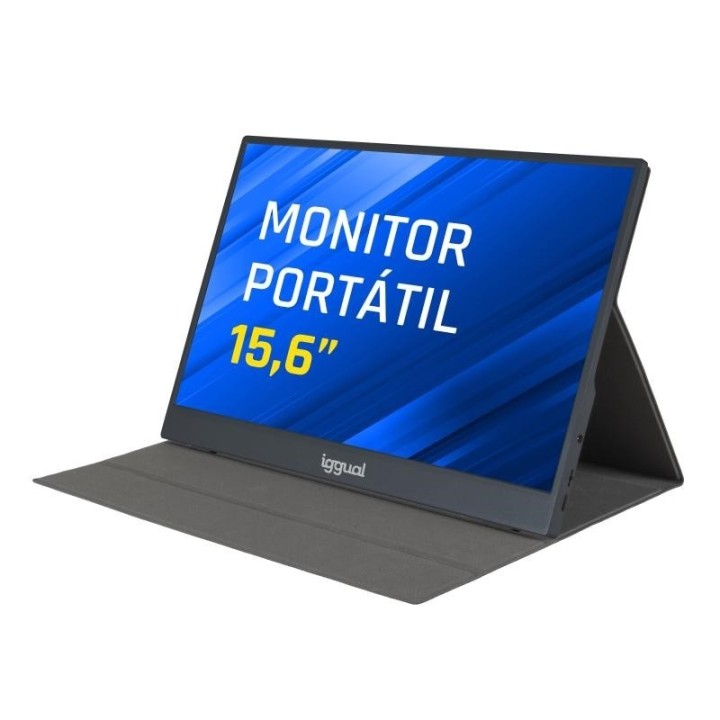 iggual monitor port?til 15,6" ips fhd usb c funda