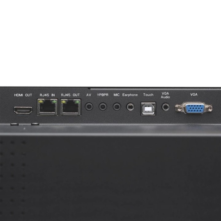 iggual pantalla interactiva 4k orchid 75" webcam