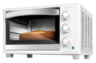 horno de sobremesa cecotec bake&toast 2300 white