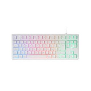 teclado h mech gaming mars gaming mk023 portugues color blanco tamano compacto tkl iluminacion rgb