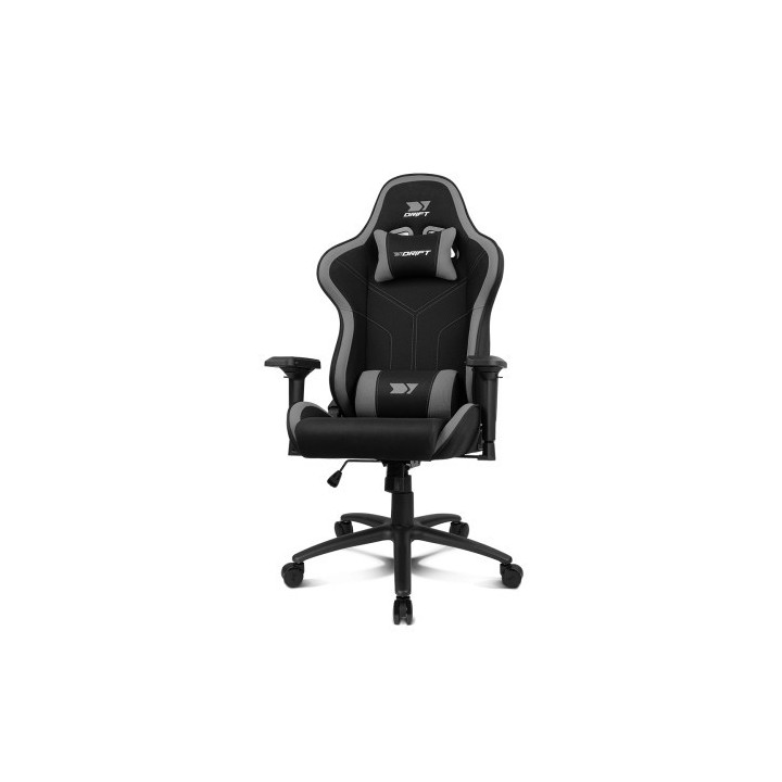 drift drift dr110bgray silla para videojuegos butaca para jugar asiento acolchado negro, gris