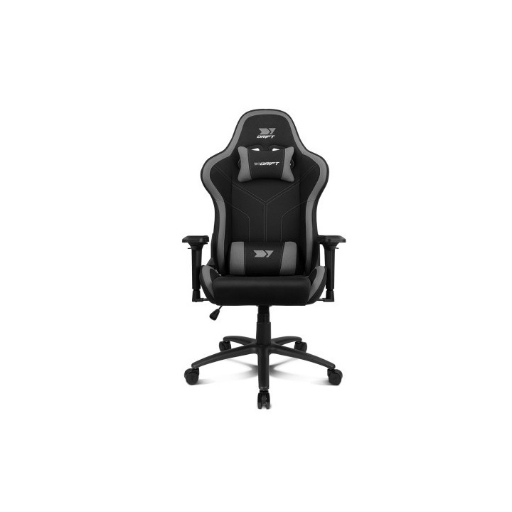 drift drift dr110bgray silla para videojuegos butaca para jugar asiento acolchado negro, gris