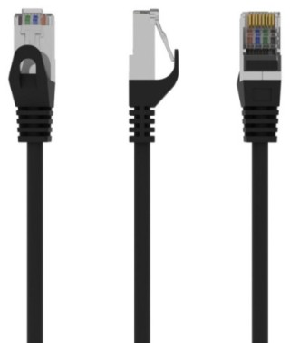 cable red gembird ftp cat6 0,5m negro