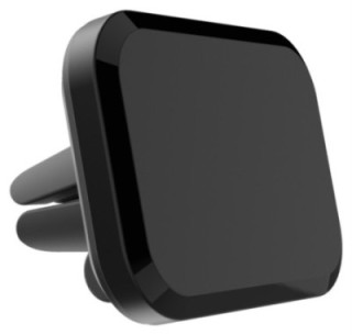 soporte magnetico de coche gembird para smartphone, negro