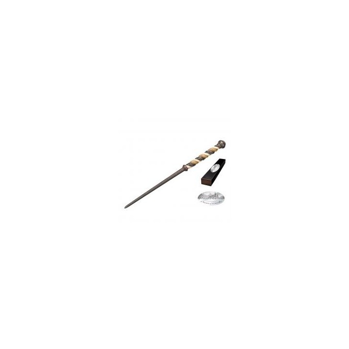 the noble collection replica the noble collection harry potter alecto carrow varita con caja y placa