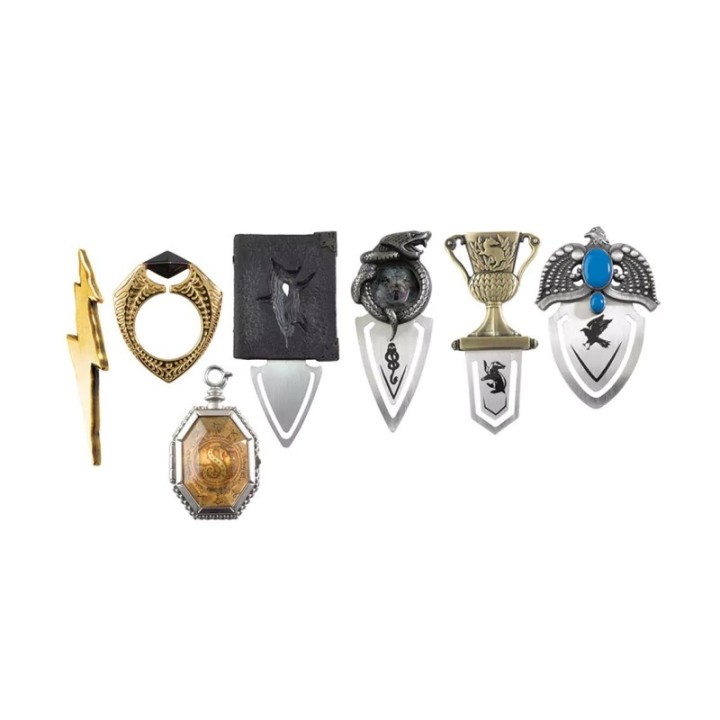 the noble collection colecci?n de marca   p?ginas the noble collection harry potter horrocrux 7 unid