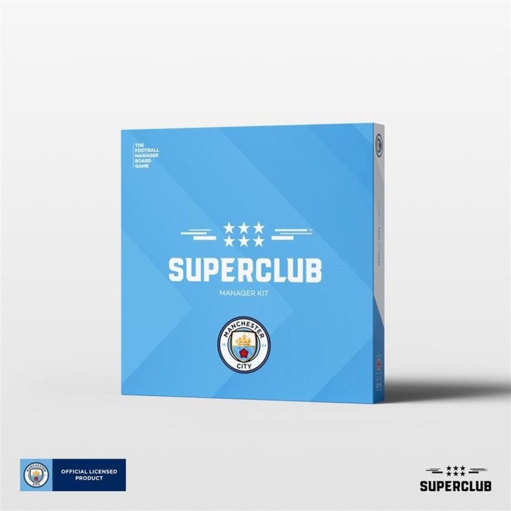 juegos juego de mesa superclub manchester city manager kit ingles