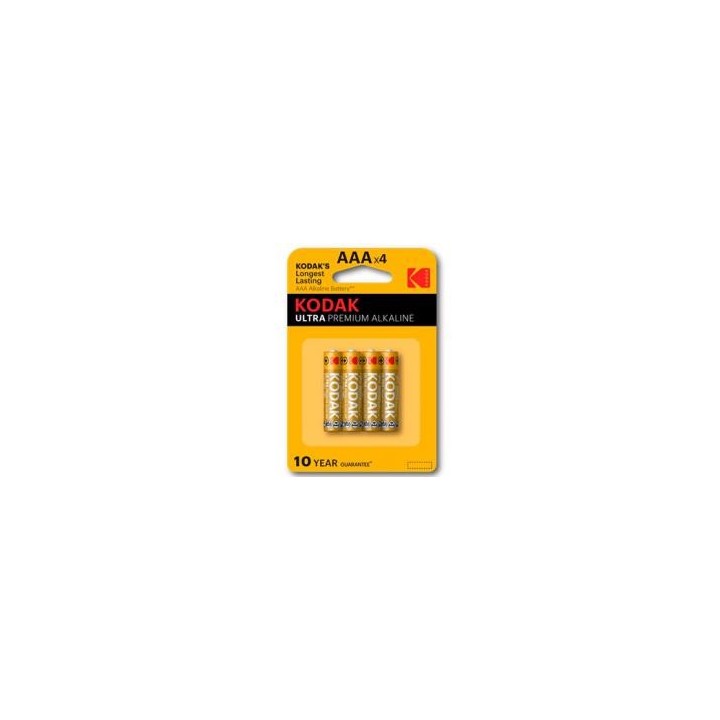 kodak blister pilas kodak alcalina ultra aaa lr3    blister 4 pilas