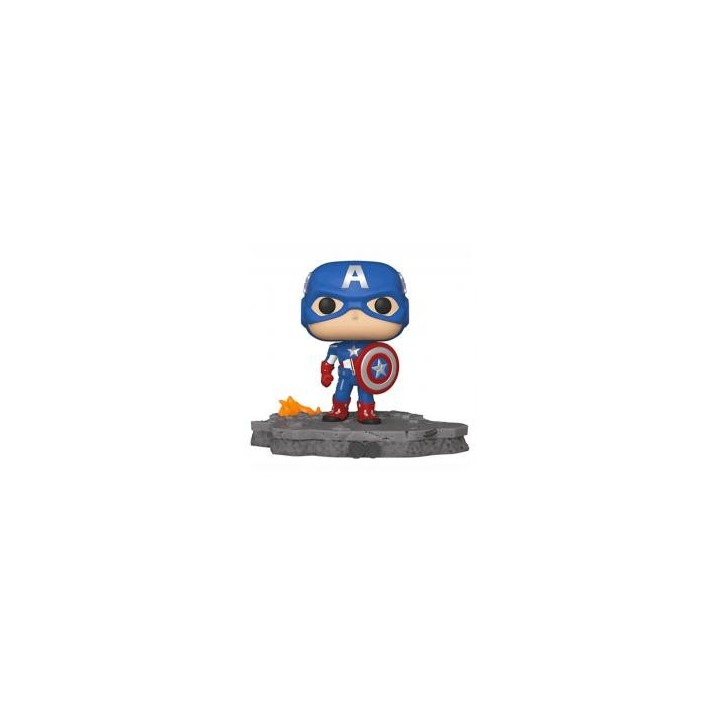 funko funko pop deluxe marvel los vengadores avengers capitan america assemble 45076