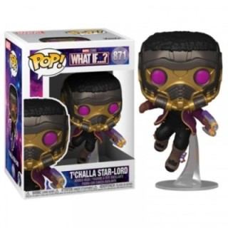 funko funko pop marvel what if tchalla star lord 55812