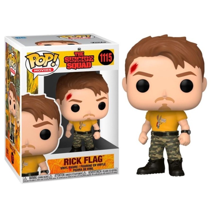 funko funko pop dc comics escuadron suicida rick flag 56020